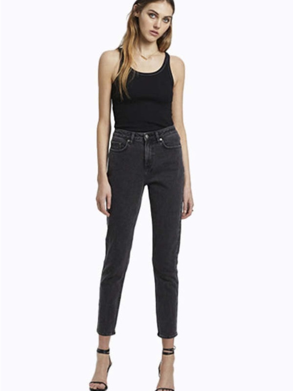 Ksubi Denim Nine O Hell Cat Black Jeans Size 25 Slim Cigarette Style